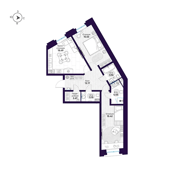 ЖК «Мариинка Deluxe», Санкт-Петербург | Клубный дом «Мариинка Делюкс» на Матисовом острове, Aurix Development