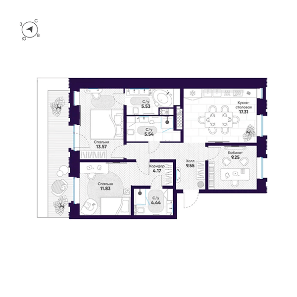 ЖК «Мариинка Deluxe», Санкт-Петербург | Клубный дом «Мариинка Делюкс» на Матисовом острове, Aurix Development